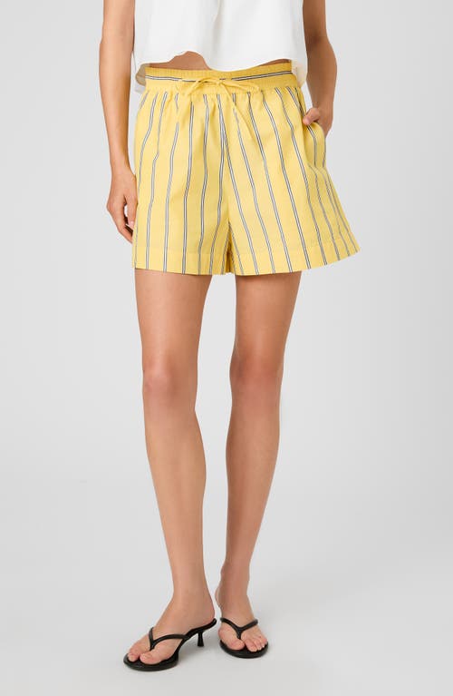 French Connection French Connection Rhodes Stripe Pull-On Poplin Shorts