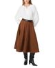 French Connection French Connection Round Neck Button Front Blouse - 6