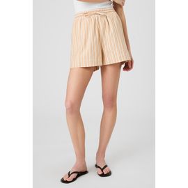 French Connection French Connection Sandlot Stripe Tie Waist Shorts 