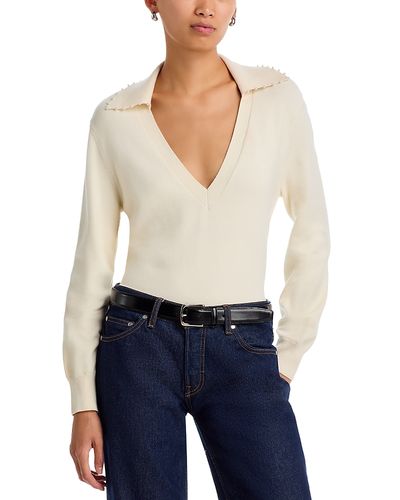 French Connection French Connection Sloane Embellished Collar Sweater