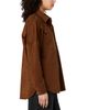 French Connection French Connection Sonja Faux Suede Button Front Shirt - 5