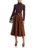 French Connection French Connection Sonja Faux Suede Flared Skirt - 2