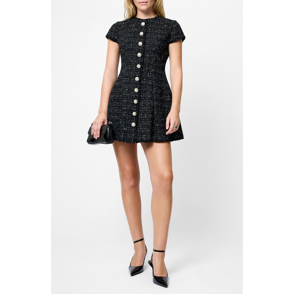 French Connection French Connection Speckled Tweed Minidress