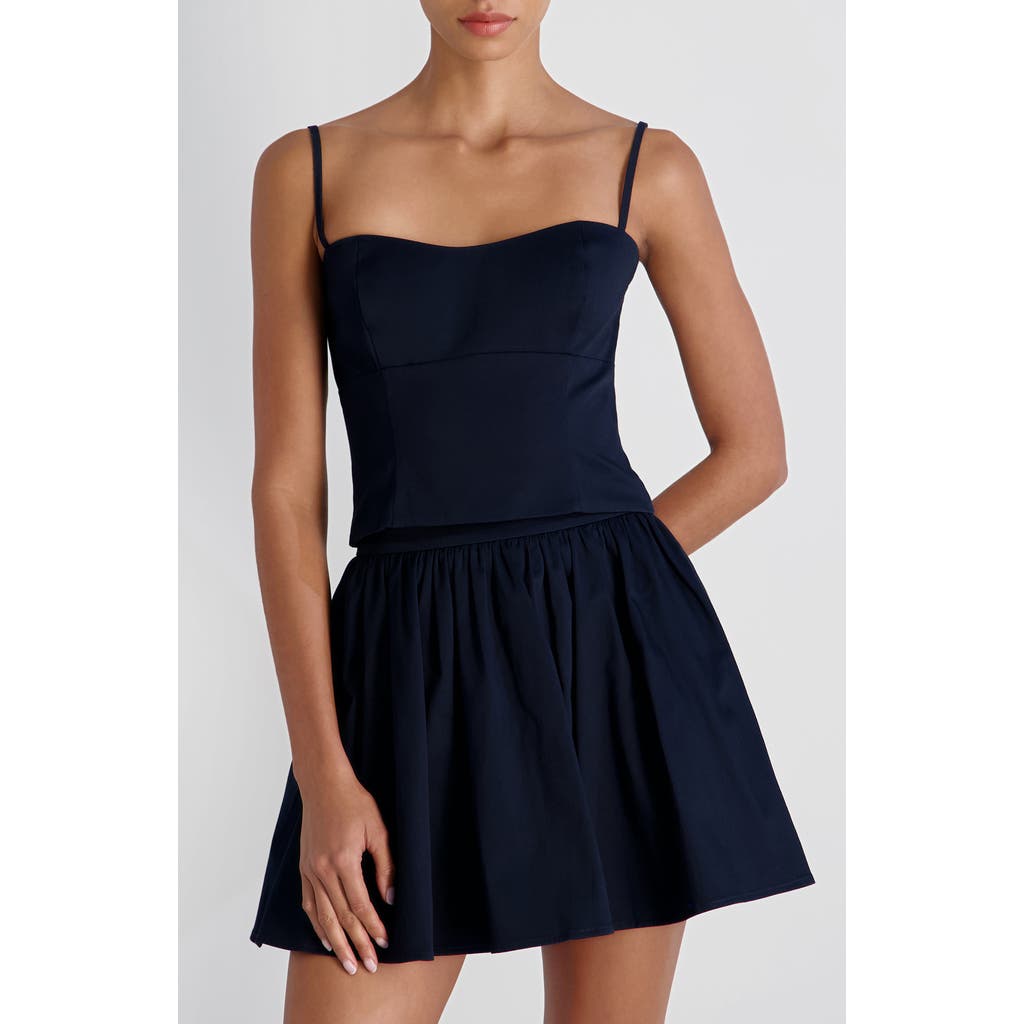 French Connection French Connection Stretch Cotton Sateen Camisole