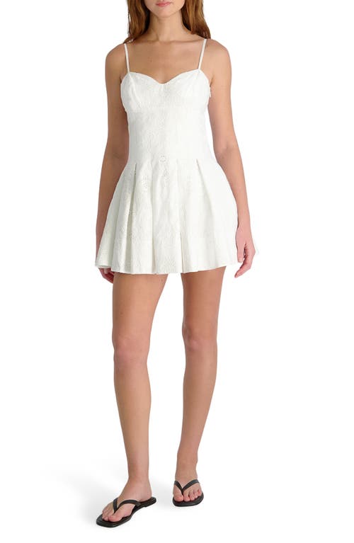 French Connection French Connection Svea Floral Cotton Eyelet Minidress