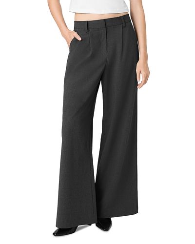 French Connection French Connection Tavi Crosshatch Wide Leg Pants