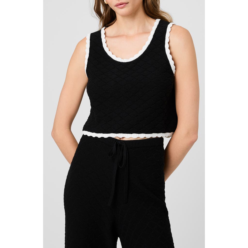 French Connection French Connection Teddy Diamond Knit Tank