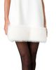 French Connection French Connection Whisper Faux Fur Hem Mini Dress - 3
