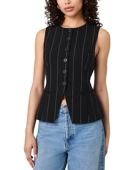 French Connection French Connection Wide Pinstripe Sleeveless Vest
