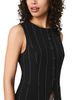 French Connection French Connection Wide Pinstripe Sleeveless Vest - 4