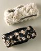 French Knot Floral Trim Braided Headband - 1