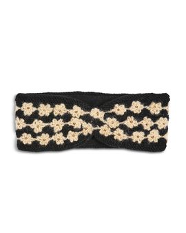 French Knot French Knot Wool Floral Trim Headband