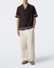 Frescobol Carioca Frescobol Carioca Alves embroidered linen bowling shirt - 2
