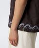 Frescobol Carioca Frescobol Carioca Alves embroidered linen bowling shirt - 6