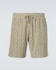 Frescobol Carioca Frescobol Carioca Augusto jacquard terry Bermuda shorts - 1