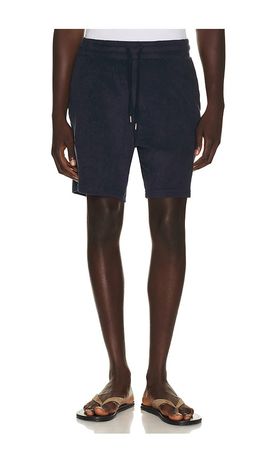 Frescobol Carioca Frescobol Carioca Augusto Terry Cotton Blend Shorts