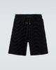 Frescobol Carioca Frescobol Carioca Embroidered cotton-blend terry shorts - 1