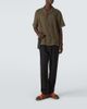 Frescobol Carioca Frescobol Carioca Flavio embroidered linen bowling shirt - 2