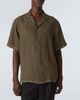 Frescobol Carioca Frescobol Carioca Flavio embroidered linen bowling shirt - 3