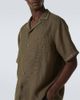 Frescobol Carioca Frescobol Carioca Flavio embroidered linen bowling shirt - 5