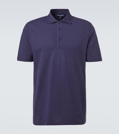 Frescobol Carioca Frescobol Carioca Luca cotton piquÃ© polo shirt