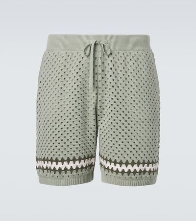 Frescobol Carioca Frescobol Carioca Nico crochet cotton Bermuda shorts