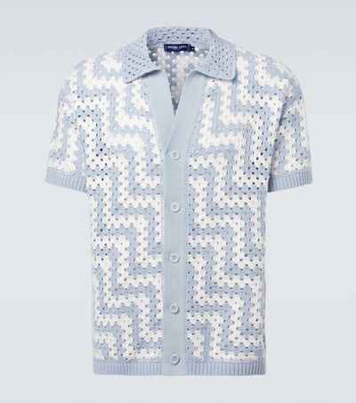 Frescobol Carioca Frescobol Carioca Pinto crochet cotton cardigan