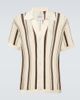 Frescobol Carioca Frescobol Carioca Pinto crochet striped cotton shirt - 1
