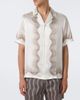 Frescobol Carioca Frescobol Carioca Printed silk bowling shirt - 3