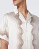 Frescobol Carioca Frescobol Carioca Printed silk bowling shirt - 5