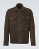Frescobol Carioca Frescobol Carioca Ravi suede overshirt - 1
