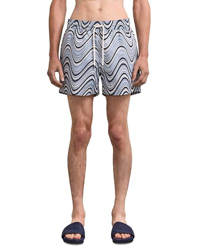 Frescobol Carioca Frescobol Carioca Rio Printed 4 Swim Shorts