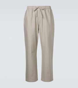 Frescobol Carioca Frescobol Carioca Rocha cotton twill wide-leg pants