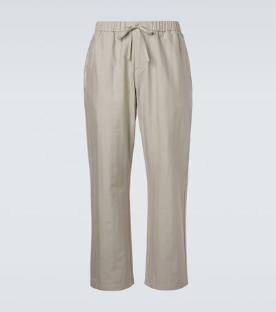 Frescobol Carioca Frescobol Carioca Rocha cotton twill wide-leg pants