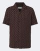 Frescobol Carioca Frescobol Carioca Terry-trimmed cotton-blend bowling shirt - 1