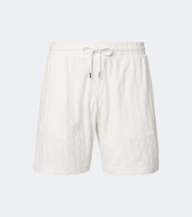 Frescobol Carioca Frescobol Carioca Terry-trimmed cotton blend shorts