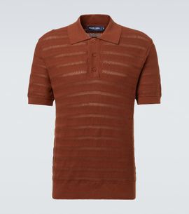 Frescobol Carioca Frescobol Carioca Vidal knit cotton polo shirt