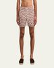 Frescobol Carioca Men's Copacabana Wave-Print Swim Trunks - 3