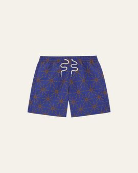 Frescobol Carioca Men's Sol-Printed Swim Trunks