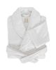 Frette Frette Shawl Collar Bathrobe with Piping - 4