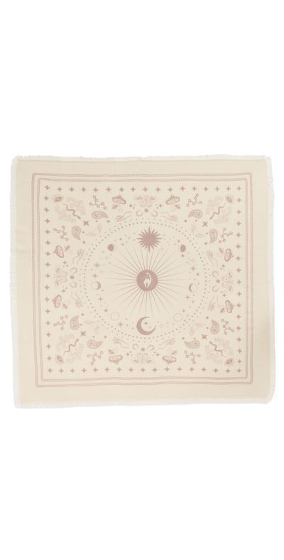 Freya Freya Cashmere Bandana Scarf Lily/Taupe One