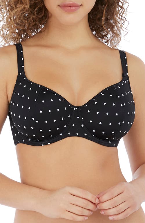 Freya Freya Jewel Cove Underwire Sweetheart Padded Bikini Top