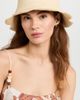 Freya Freya Packable Scallop Straw Bucket Hat Natural - 3