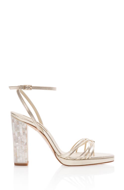 Freya Rose Freya Rose Bianca Strappy Gold Sandal
