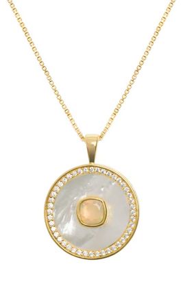 Freya Rose Freya Rose Opal Mother Of Pearl Necklace 