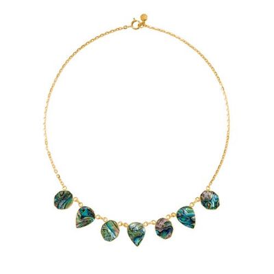 Freya Rose Freya Rose Warrioress Small Paua Necklace 