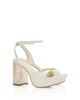 Freya Rose Freya Rose Women's Margot Ankle Strap Pearl Platform Heel Sandal - 1