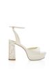 Freya Rose Freya Rose Women's Margot Ankle Strap Pearl Platform Heel Sandal - 2