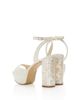 Freya Rose Freya Rose Women's Margot Ankle Strap Pearl Platform Heel Sandal - 3