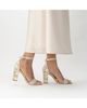Freya Rose Freya Rose Women's Rozu Ankle Strap Pearl Heel Sandal - 3